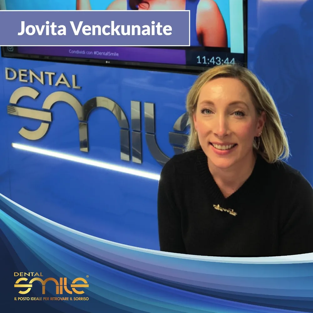 Jovita Venckunaite, paziente Centro Dental Smile Oristano