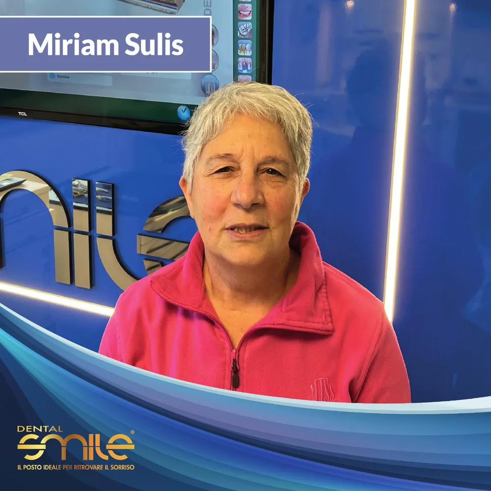 Miriam Sulis, paziente Centro Dental Smile Oristano