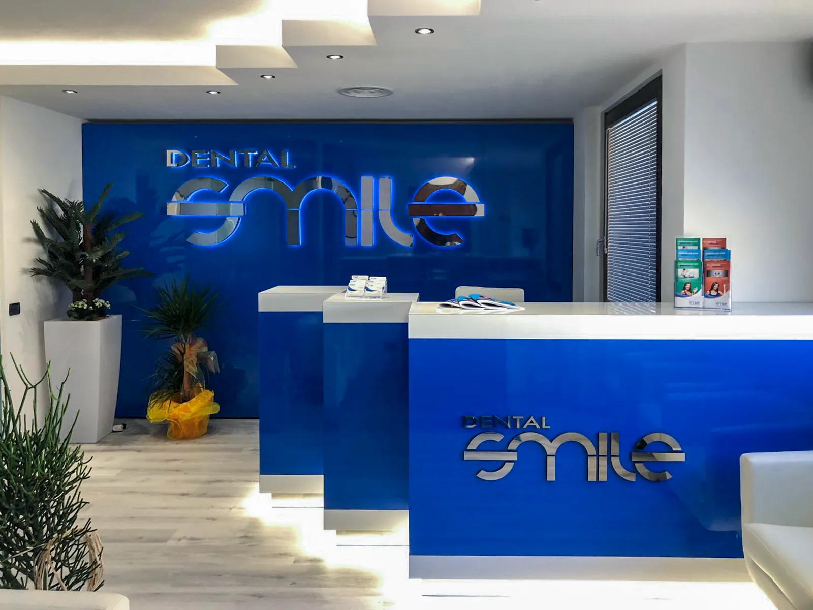 Reception del Centro Dental Smile, Oristano