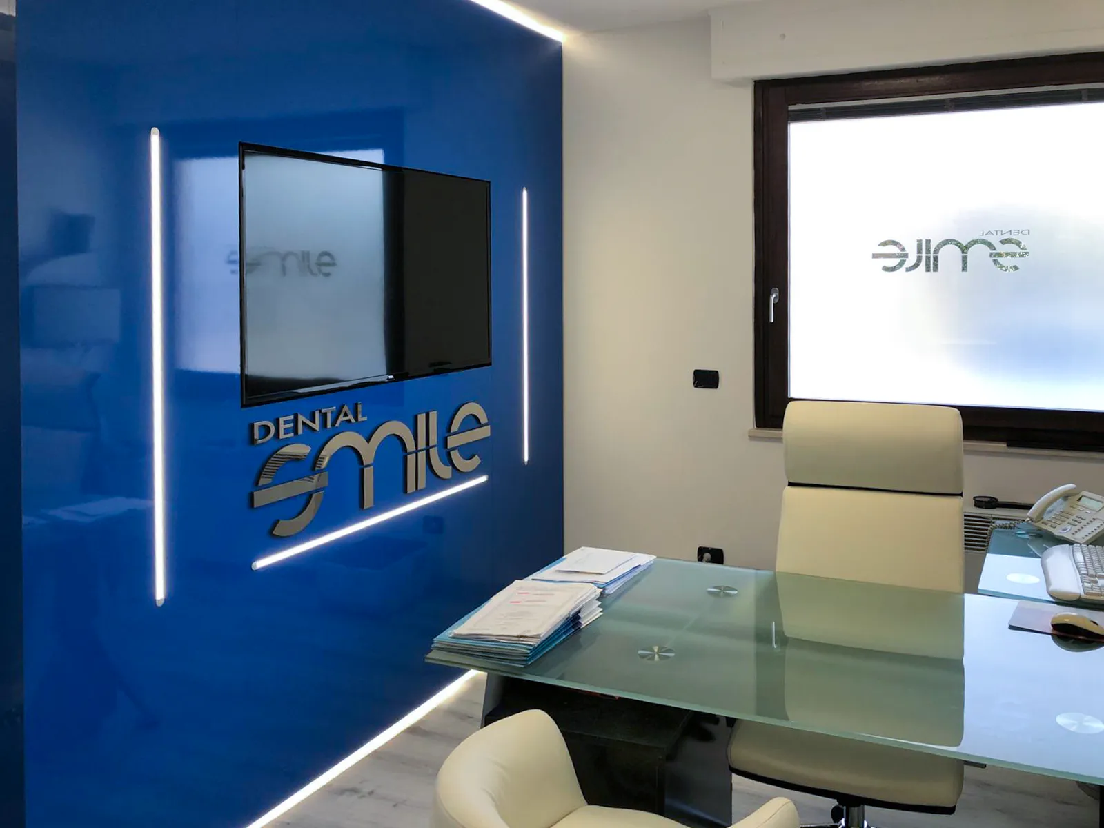 Sala visite del Centro Dental Smile, Oristano