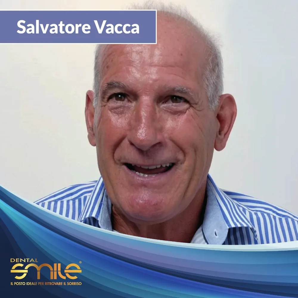 Salvatore Vacca, paziente Centro Dental Smile Oristano